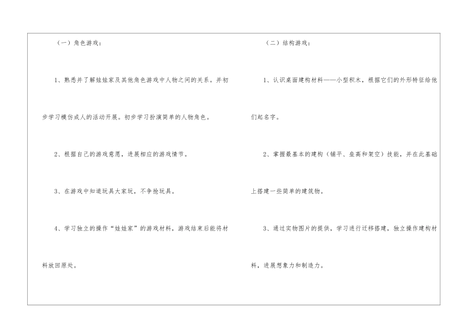 学期教学计划小班4篇_第2页