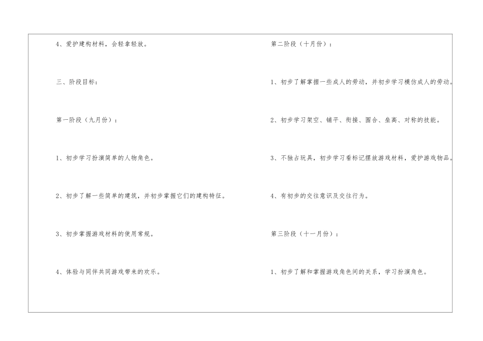 学期教学计划小班4篇_第3页