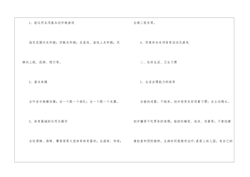 学期教学计划小班模板集合7篇_第3页