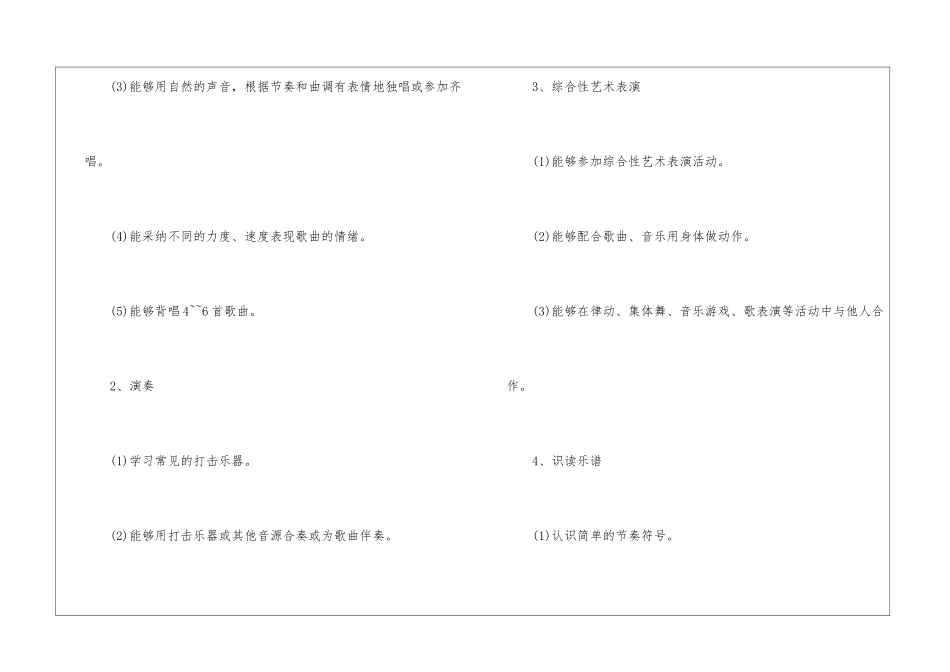 学期教学计划音乐锦集九篇_第3页