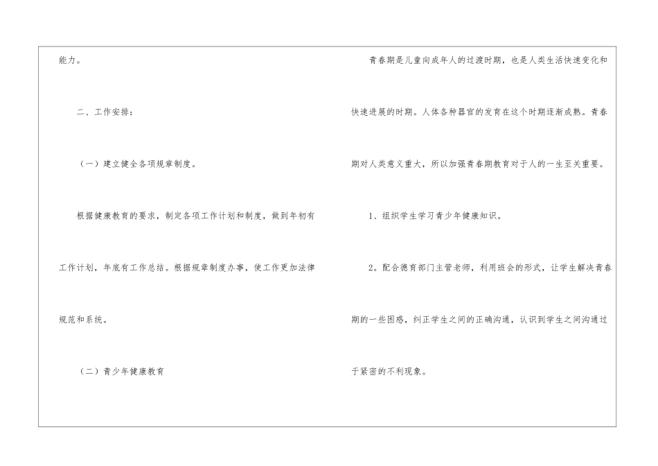学校校医工作计划八篇_第2页