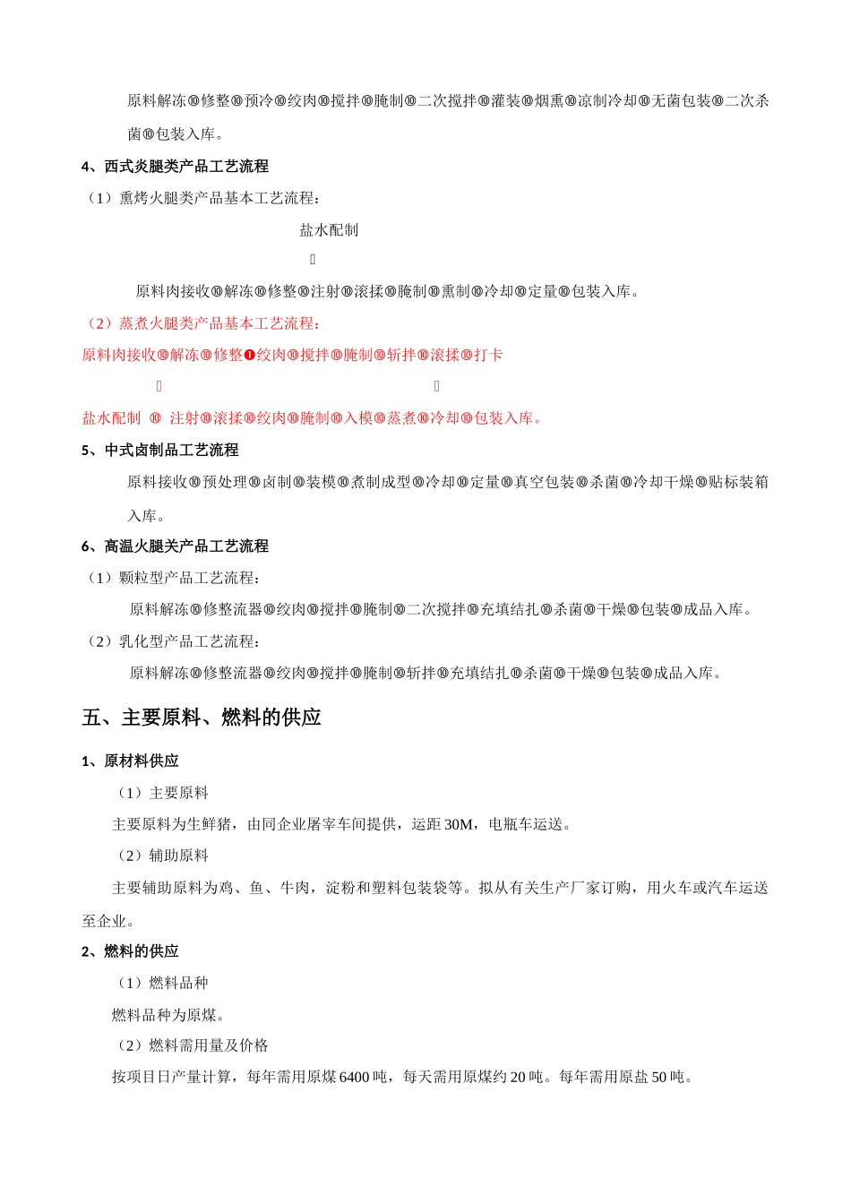 食品项目建议书_第3页