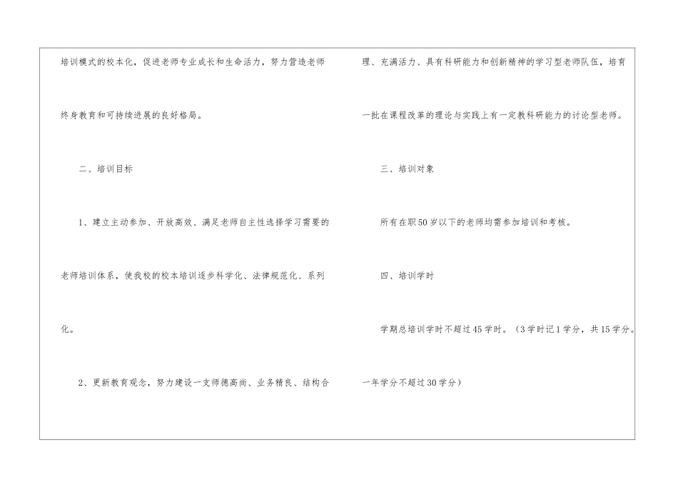 学校校本培训工作计划4篇_第2页