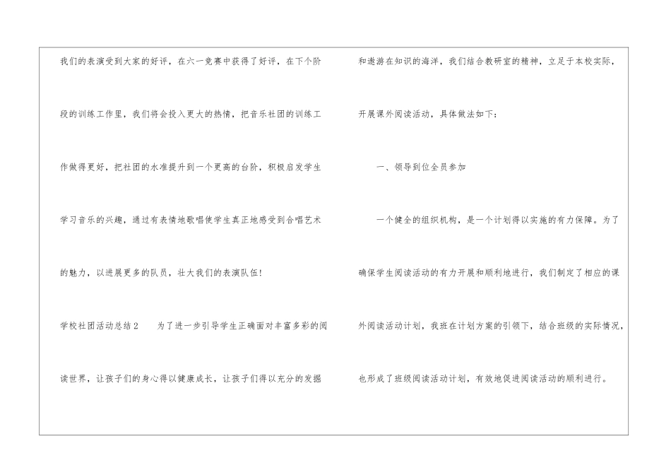 学校社团活动总结_第3页