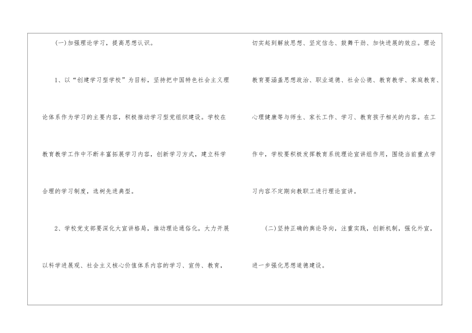 学校精神文明建设的工作计划_第3页