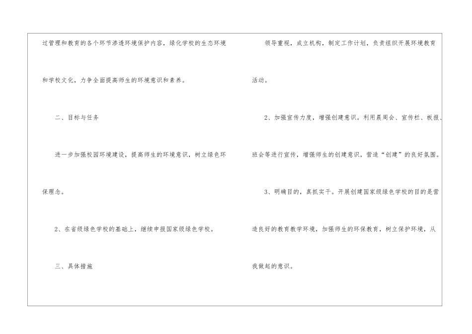 学校绿色工作计划3篇_第2页
