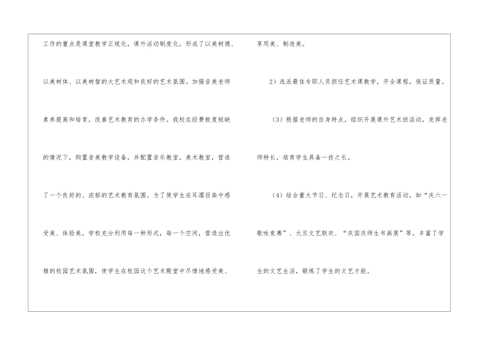 学校美术教育的工作总结_第2页