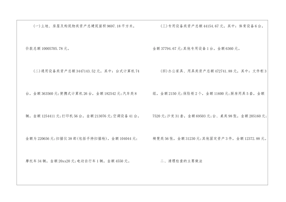 学校资产清查工作报告_第2页