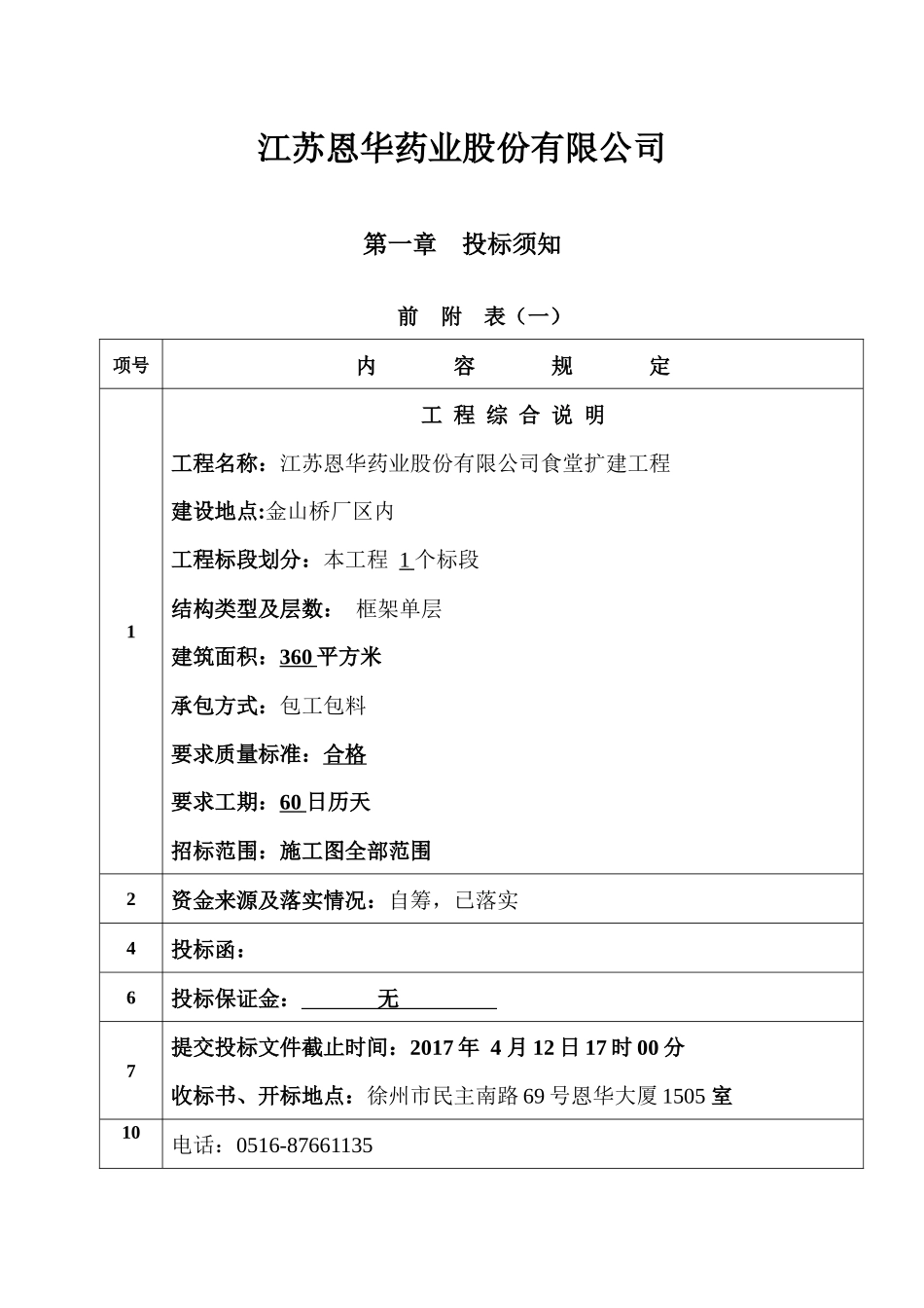 食堂扩建招标文件_第2页