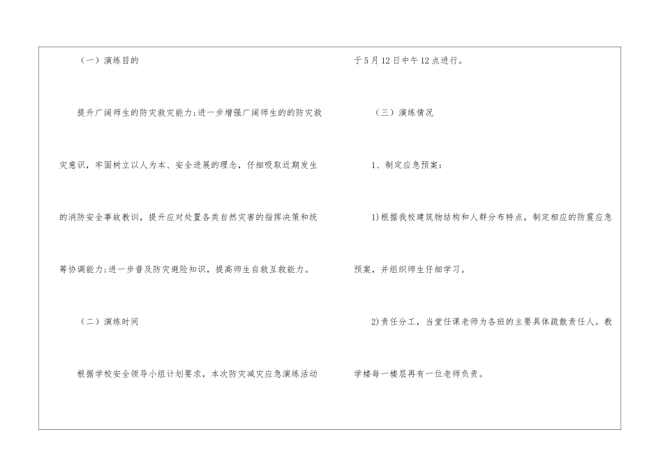 学校防灾减灾系列活动总结_第2页