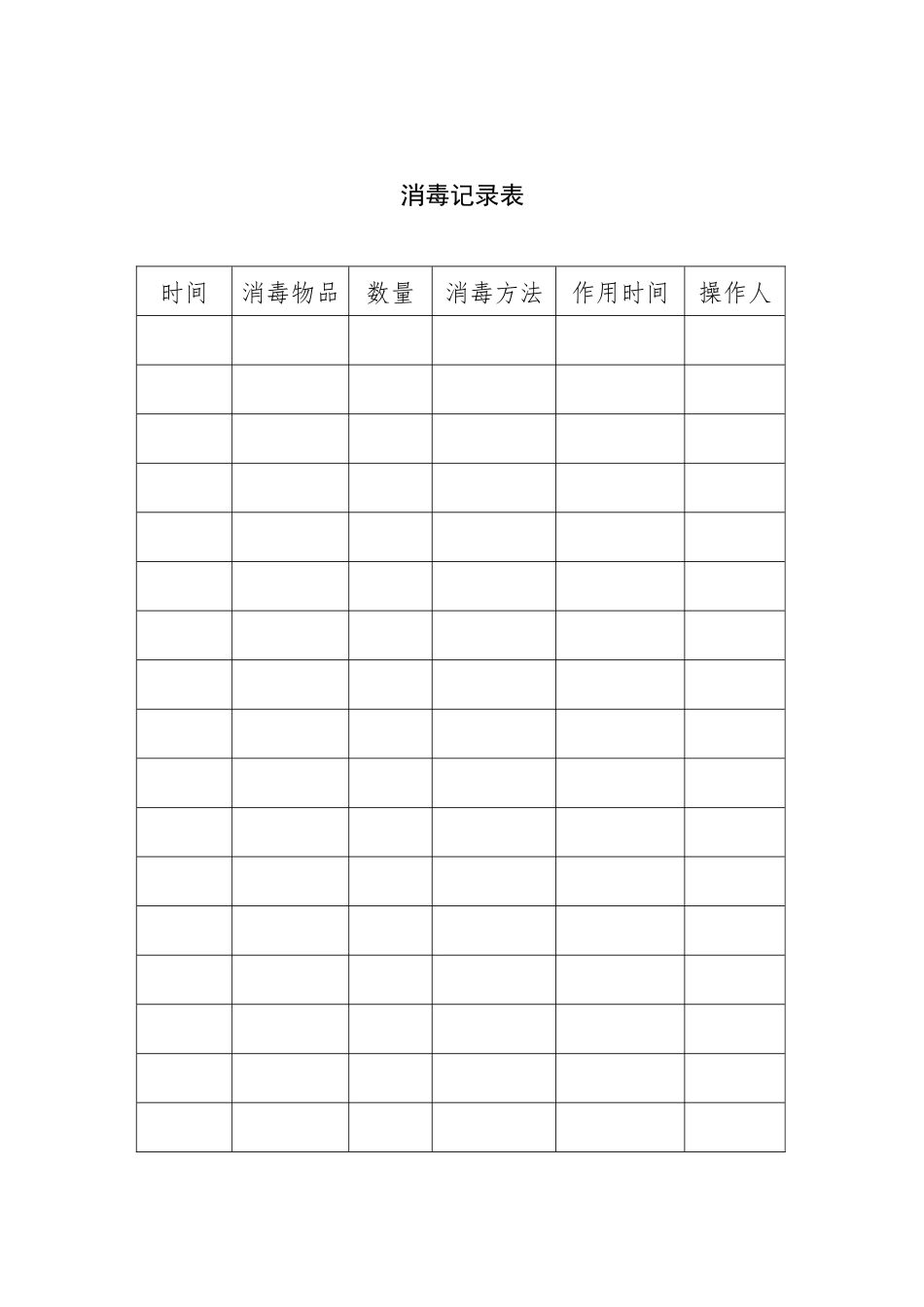 食堂食品安全管理制度及表格_第2页