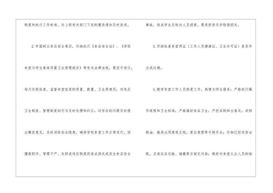 学校食品安全责任书(15篇)_第2页