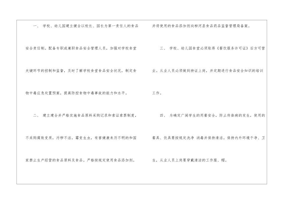 学校食堂食品安全承诺书11篇_第2页