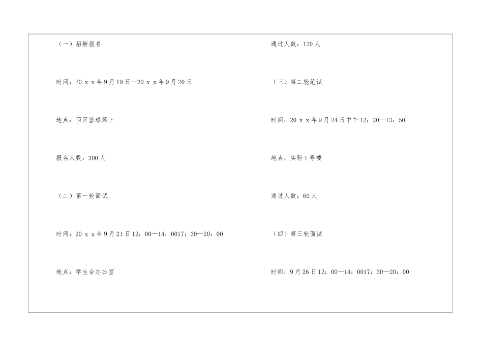 学生会学习部招新工作总结_第2页