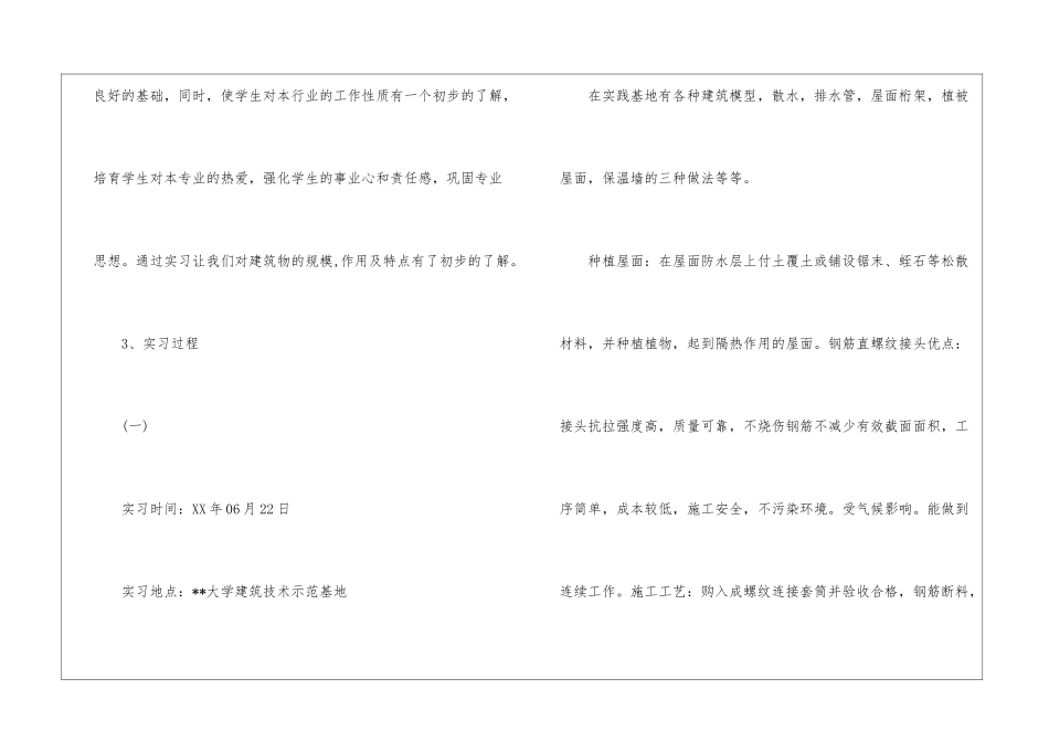 学生实习报告模板汇总六篇_第2页
