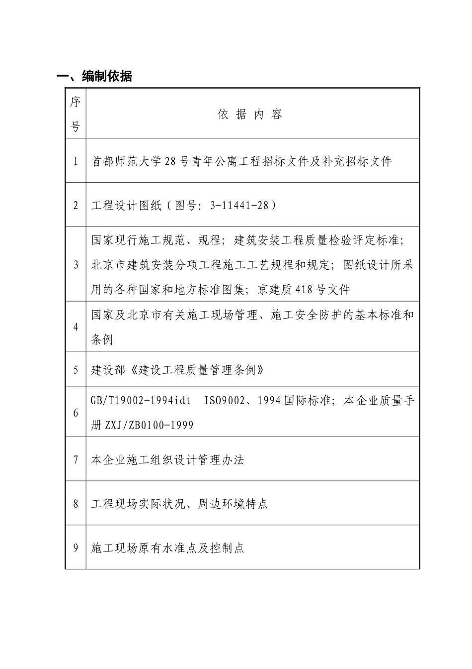 首师大施工组织设计_第1页