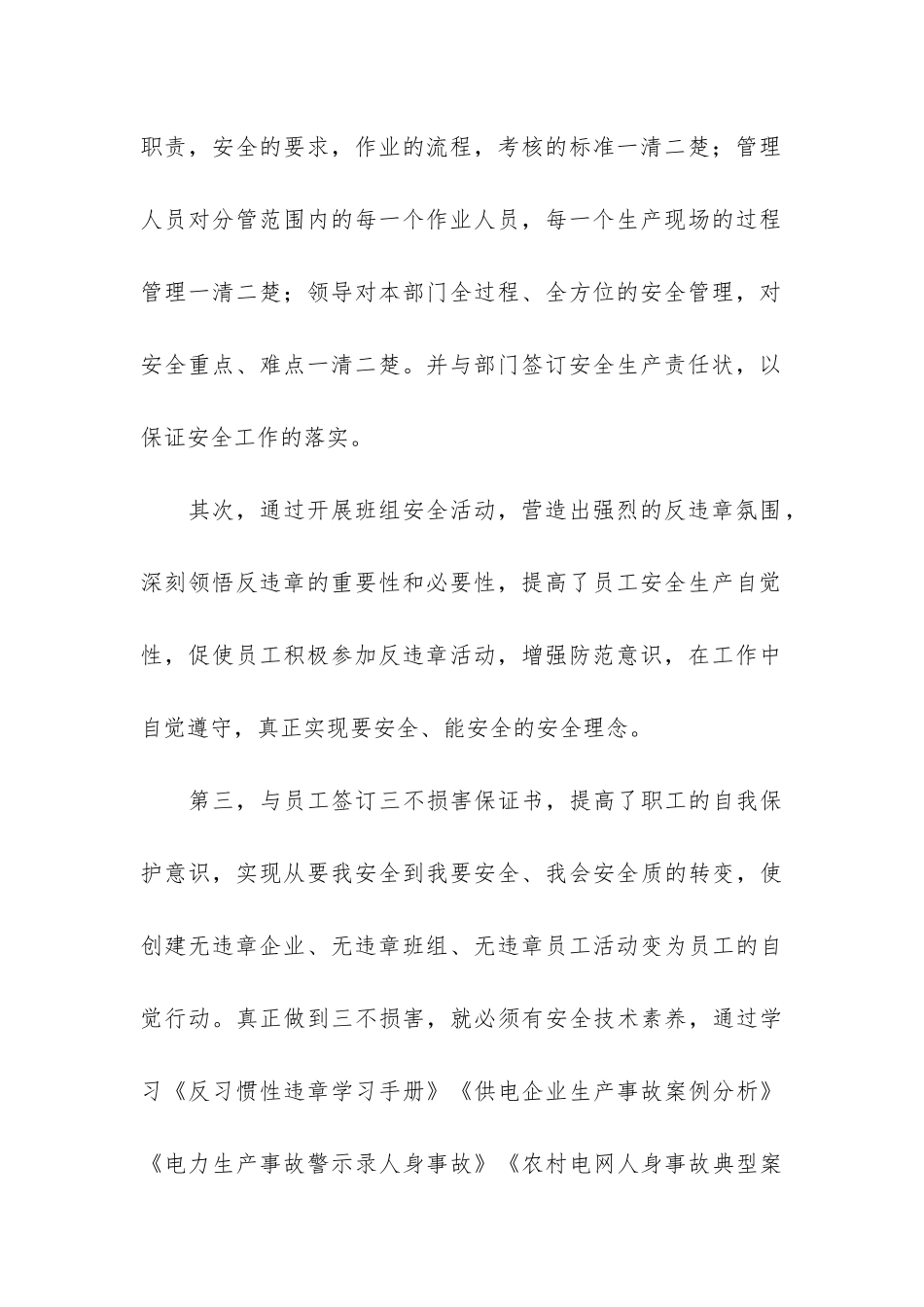 安全工作总结6篇-安全生产工作总结_第3页