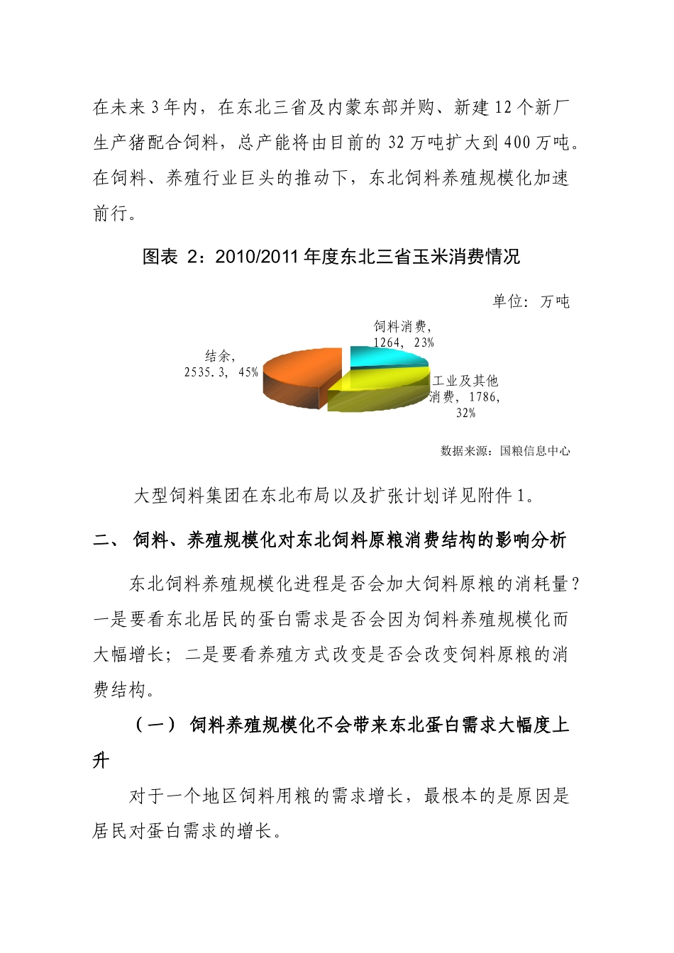 饲料养殖产业对粮食物流格局的影响_第3页