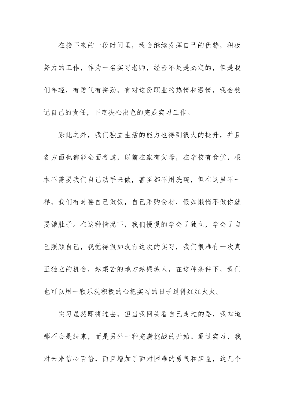 实习带队老师总结模板3篇_第2页