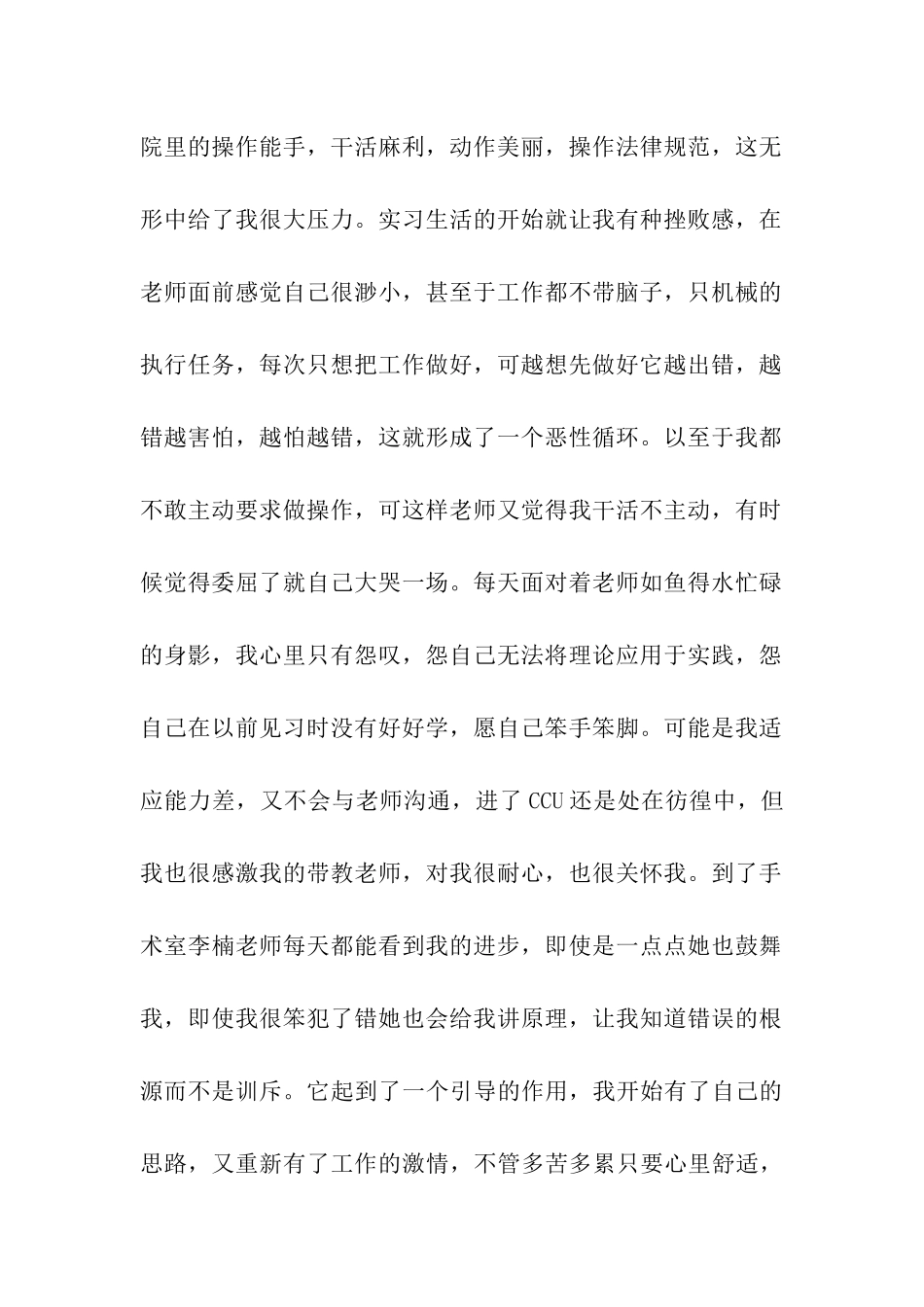 实习生工作总结_第2页