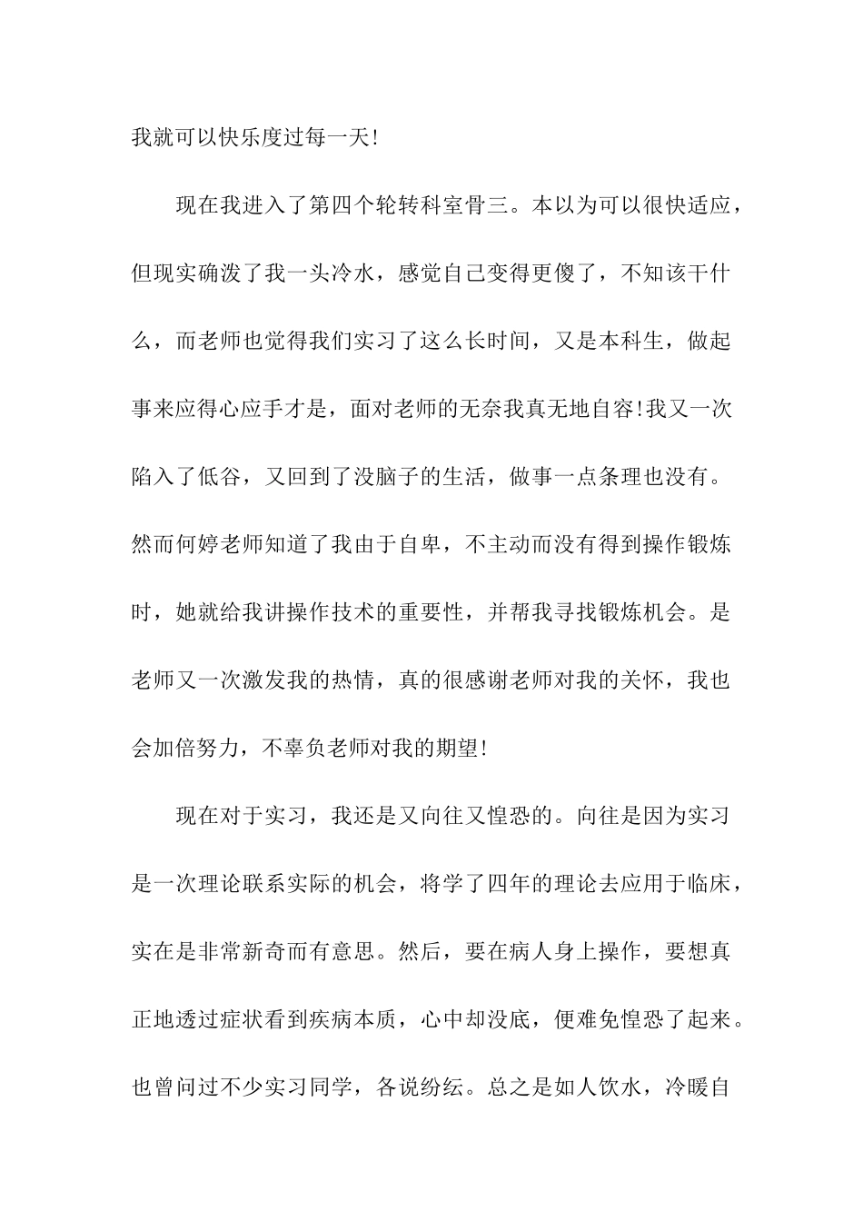 实习生工作总结_第3页