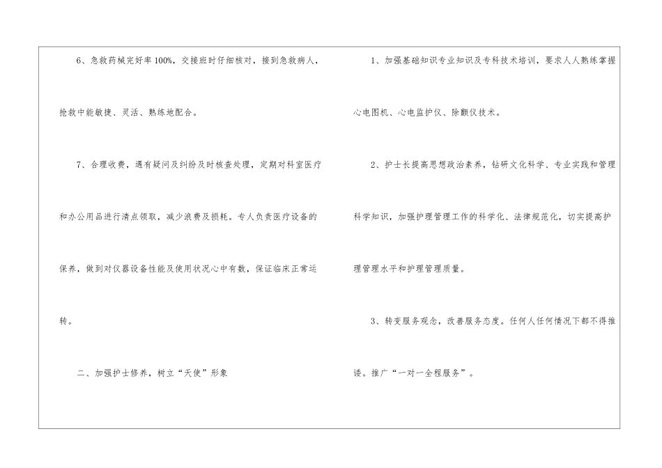 实用的医院护士长工作计划四篇_第3页