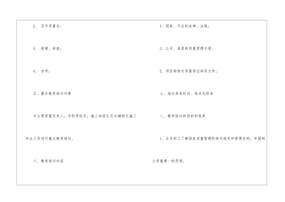 实用的员工培训计划集锦6篇_第3页