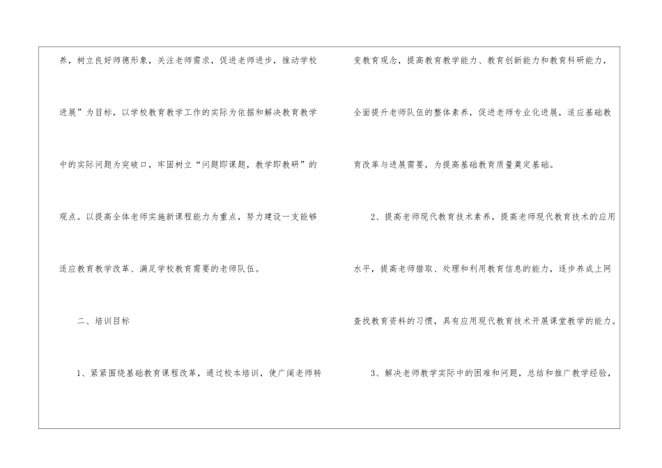 实用的培训计划五篇_第2页