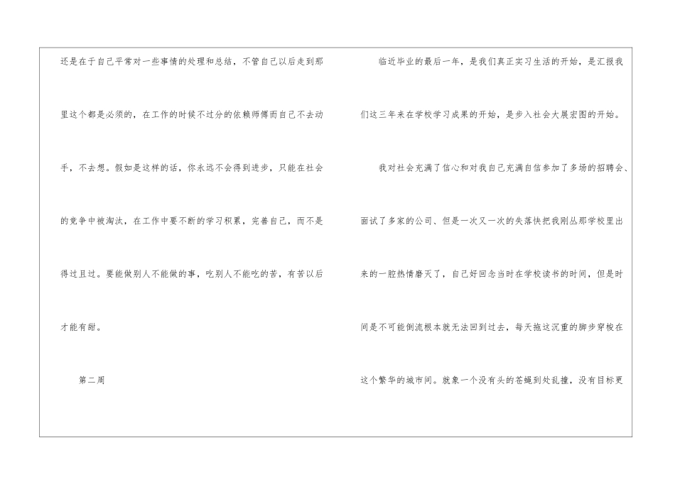 实用的大学周记4篇_第2页