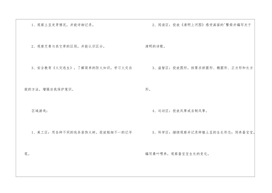 实用的大班下学期周计划_第2页