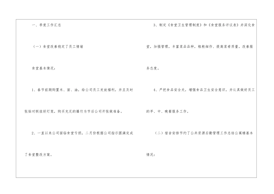 实用的季度工作总结汇总6篇_第2页
