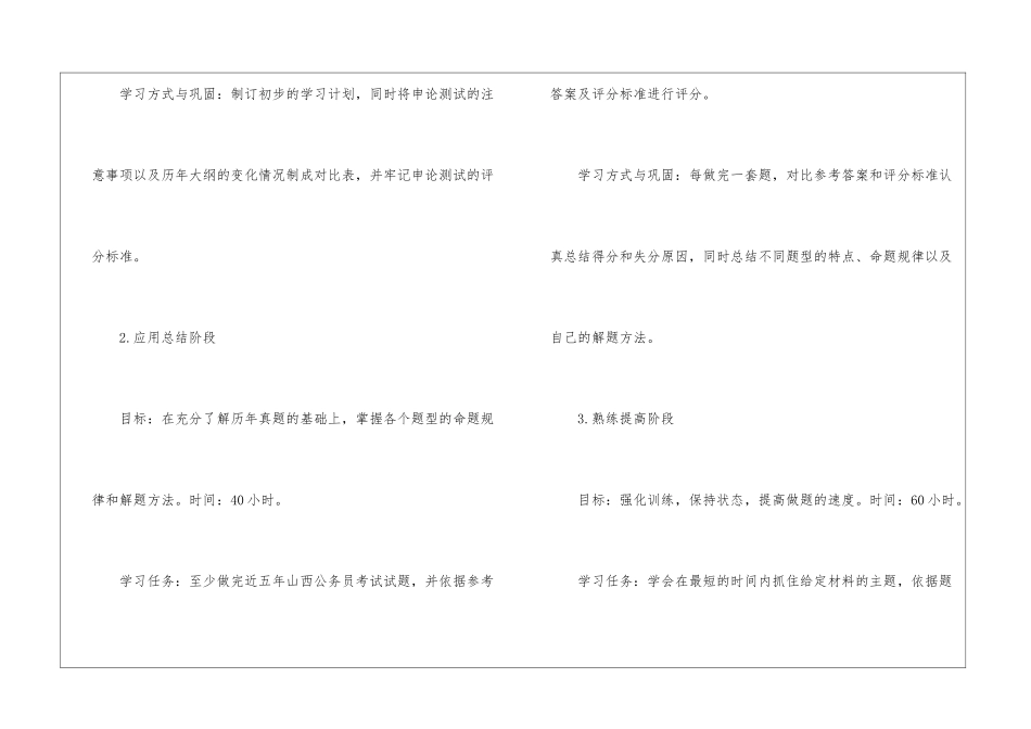 实用的学习计划汇总八篇_第2页
