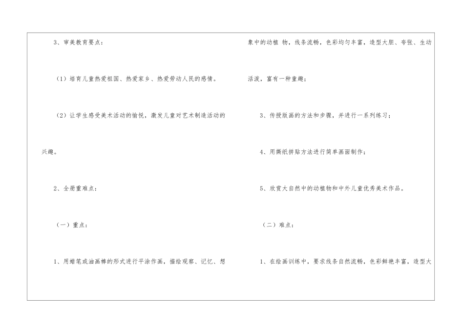 实用的学前班教学工作计划三篇_第3页