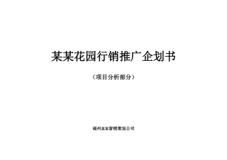 项目策划2分析