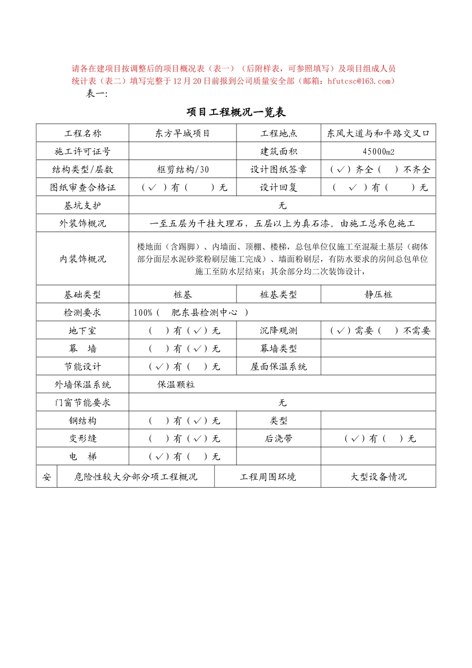 项目概况表样表_第1页