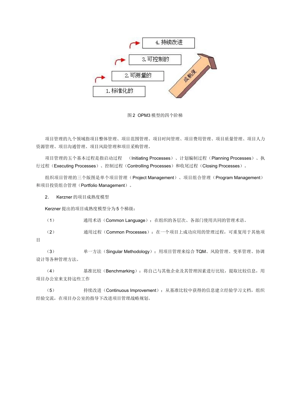 项目管理成熟度模型(1)_第3页