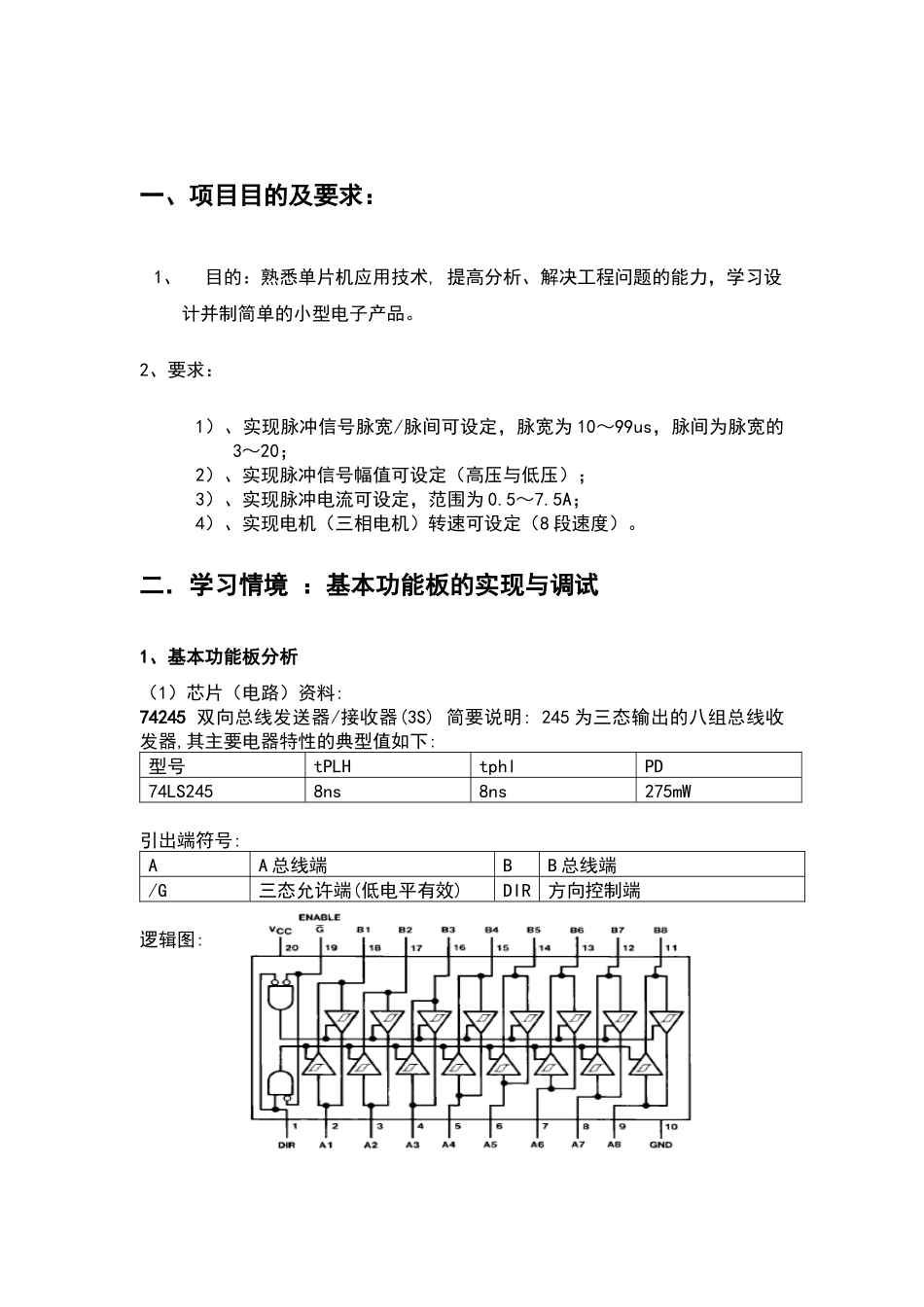 项目 脉冲电源控制器_第2页