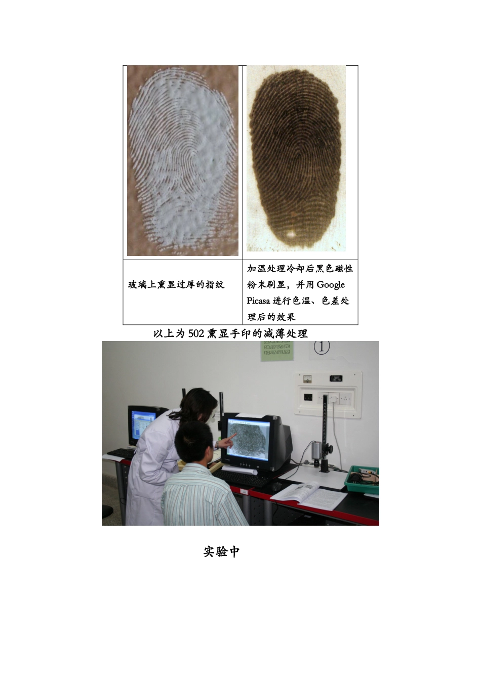 项目名称变形指纹的研究及其分析检验_第3页