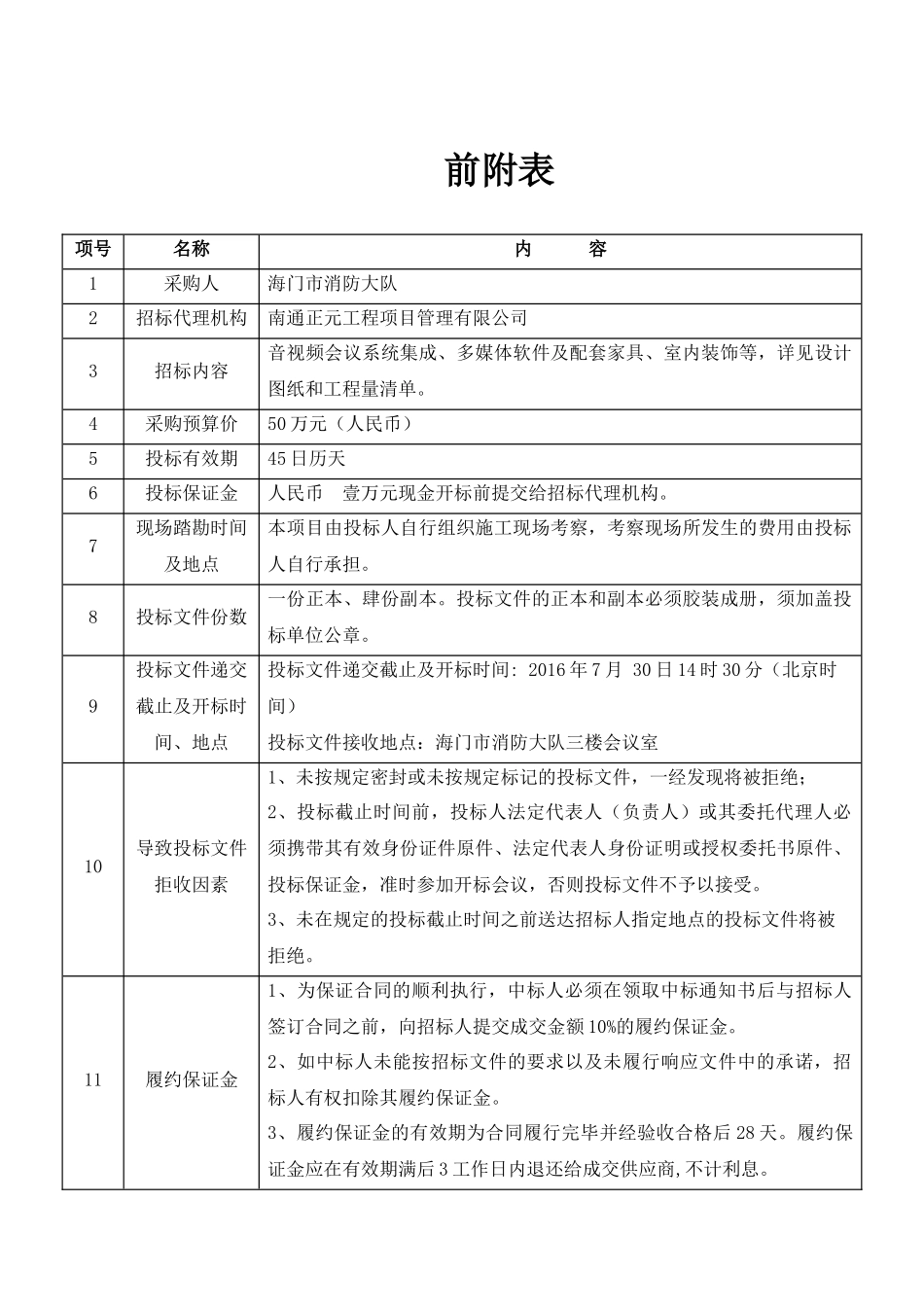 音视频会议系统集成项目招标文件_第3页