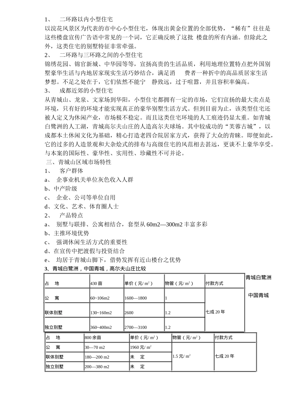 青城山某别墅项目策划案(doc14)(1)_第2页