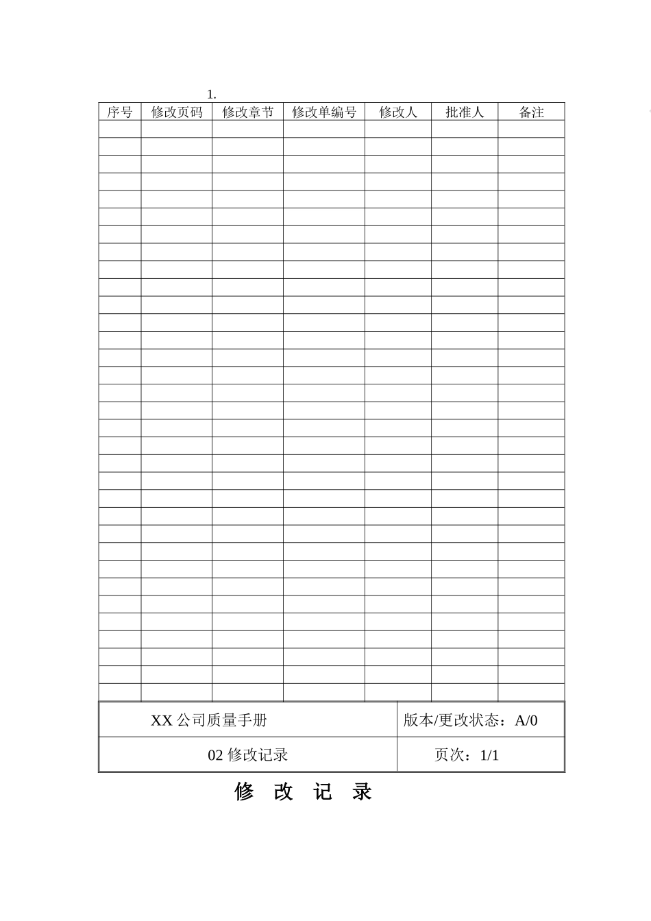 需进行强制性产品认证企业的质量手册_第3页