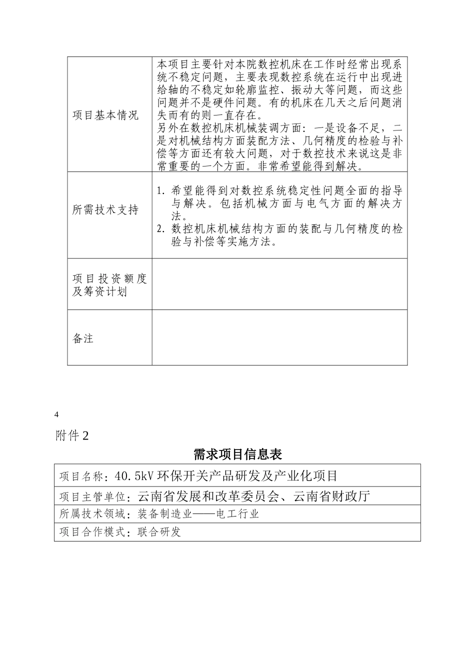 需求项目信息表_第3页