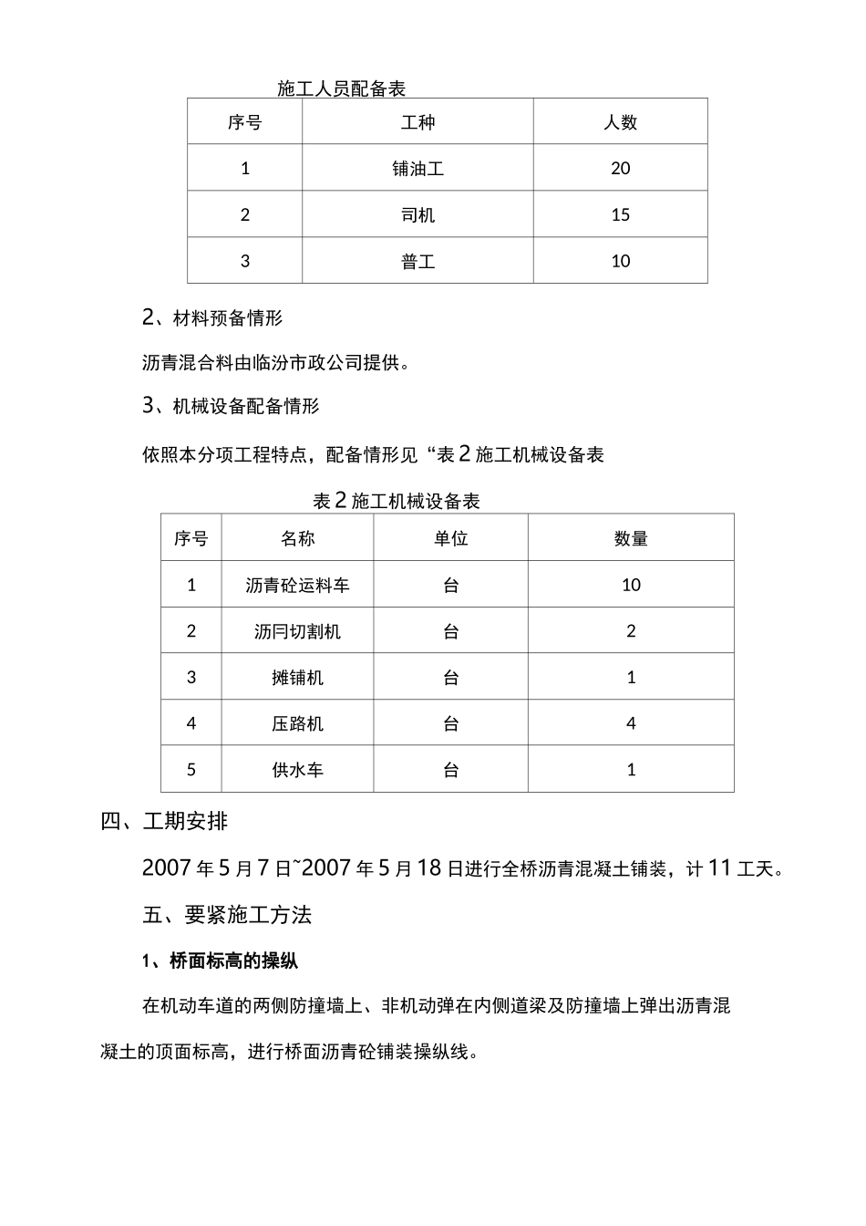 桥面沥青砼铺装施工方案_第2页