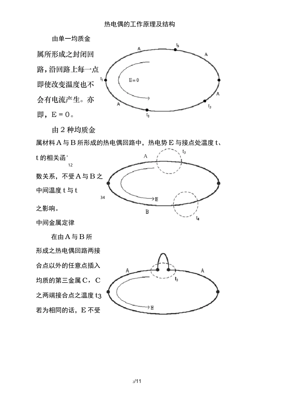 热电偶的工作原理及结构_第2页