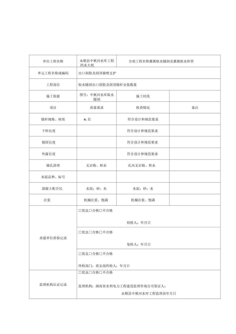 锚喷支护记录表(例表)_第3页