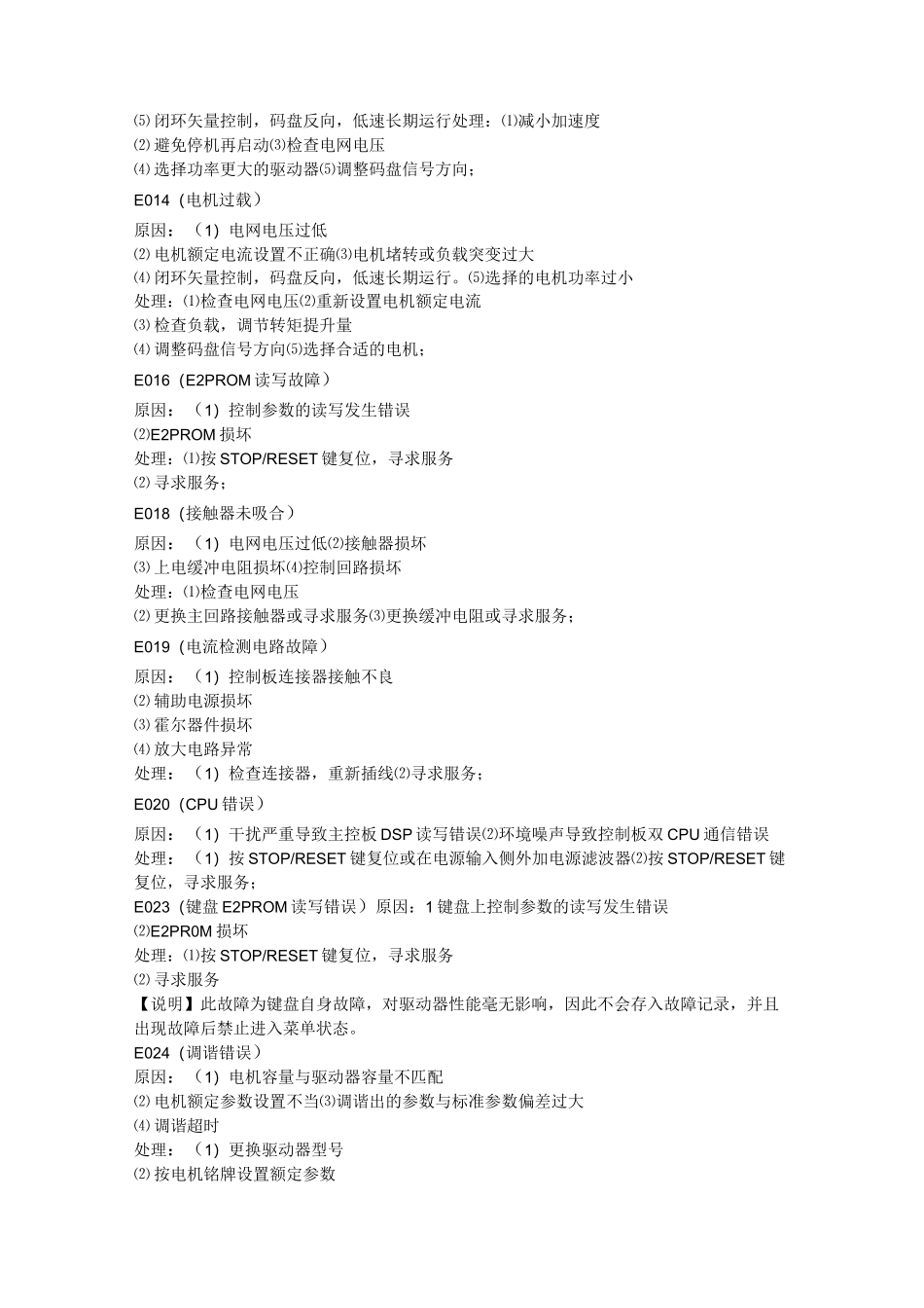 广日MAX电梯故障代码_第3页