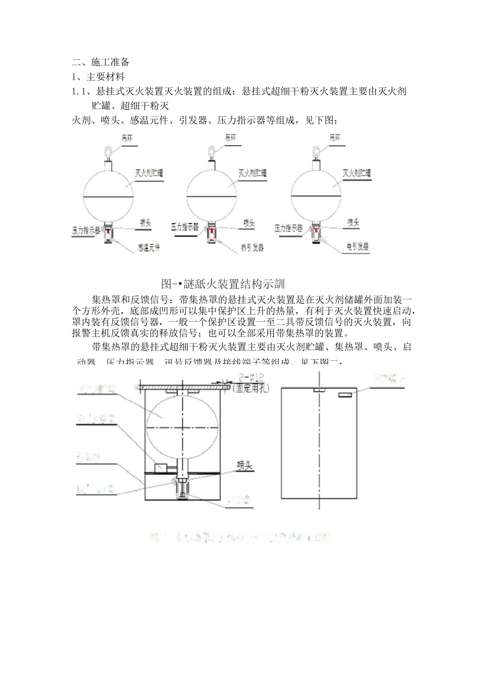 超细干粉灭火装置施工方案_第2页