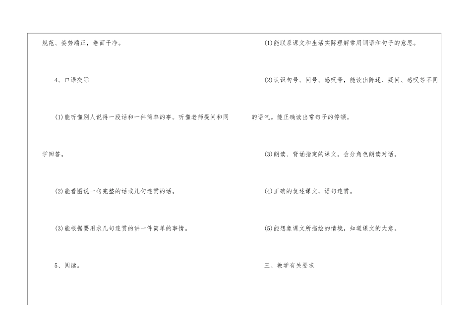 实用的小学语文教学计划集锦六篇_第3页