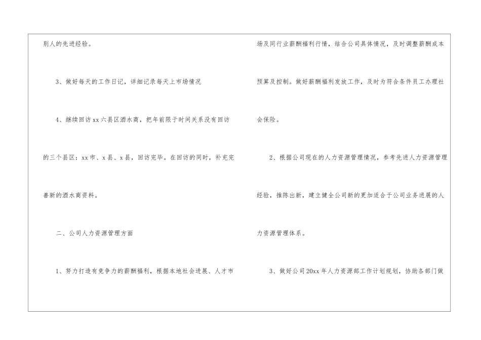 实用的年度销售计划四篇_第2页