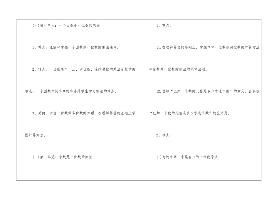 实用的数学教学计划模板汇总六篇_第3页